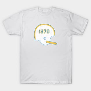 Los Angeles Chargers Year Founded Vintage Helmet T-Shirt